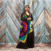 Dream Hand-Dyed Jersey Cotton Hoodie Duster – Boho Festival Cardigan | ZinniaPearl - Image 4