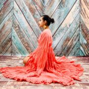 Boho Tie-Dye Maxi Duster – Kara Ruffled Festival Kimono Cover-UpUp - Image 10