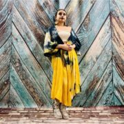 Hand Tiedye Rayon Kimono Duster: Boho Maxi Beach Coverup - Image 9