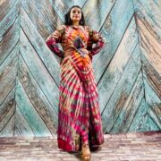 Dream Hand-Dyed Jersey Cotton Hoodie Duster – Boho Festival Cardigan | ZinniaPearl - Image 5
