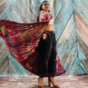 Dream Hand-Dyed Jersey Cotton Hoodie Duster – Boho Festival Cardigan | ZinniaPearl - Image 9