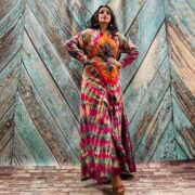 Dream Hand-Dyed Jersey Cotton Hoodie Duster – Boho Festival Cardigan | ZinniaPearl - Image 6