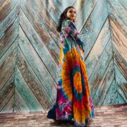 Dream Hand-Dyed Jersey Cotton Hoodie Duster – Boho Festival Cardigan | ZinniaPearl - Image 10