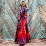 Dream Hand-Dyed Jersey Cotton Hoodie Duster – Boho Festival Cardigan | ZinniaPearl - Image 8