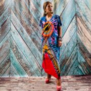 Nora – Hand-Dyed Cotton Jersey Maxi Dress | Plus Size Boho Festival by ZinniaPearl - Image 4
