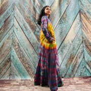 Dream Hand-Dyed Jersey Cotton Hoodie Duster – Boho Festival Cardigan | ZinniaPearl - Image 2