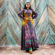 Dream Hand-Dyed Jersey Cotton Hoodie Duster – Boho Festival Cardigan | ZinniaPearl - Image 6