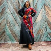 Dream Hand-Dyed Jersey Cotton Hoodie Duster – Boho Festival Cardigan | ZinniaPearl - Image 4