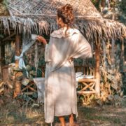 Boho Cotton Ruffle Kimono Duster Robe – Plus Size Festival & Resort Cover-Up | Avalon - Image 5