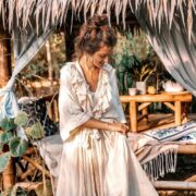 Boho Cotton Ruffle Kimono Duster Robe – Plus Size Festival & Resort Cover-Up | Avalon - Image 6