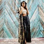 Kayla Hand Tie-Dye Jersey Cotton Maxi Hoodie Duster – Beach Kimono Cover-Up - Image 4