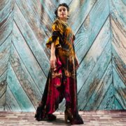 Ema Bohemian Tie-Dye Maxi Dress – Handmade Jersey Cotton Plus Size Kaftan - Image 9