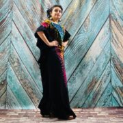 Hand Tie Dye Maxi Kaftan Dress: Jersey Cotton Boho Festival Style - Image 7