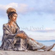 Flora Crochet Embroidered Kimono – Handmade Cotton Maxi Duster | ZinniaPearl - Image 4