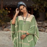 Handmade Crochet Cotton Maxi Kaftan – Boho Resort Dress | Zora - Image 5