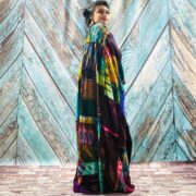 Plus Size Tie-Dye Patchwork Kimono Duster – Boho Festival Beach Cover-Up | Catori - Image 7