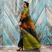 Dream Hand Tie-Dye Cotton Jersey Duster Cardigan – Boho Festival Hoodie Dress - Image 8