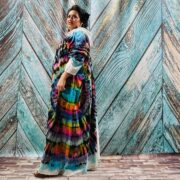 Dream Hand Tie-Dye Hoodie Duster – Boho Festival Dress, One Plus Size - Image 3