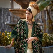 Misty Enchantment Long Velvet Kimono Duster Coat - One Plus Size Luxury for Special Events - Image 4