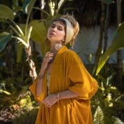 Misty Enchantment Long Velvet Kimono Duster Coat - One Plus Size Luxury for Special Events - Image 4