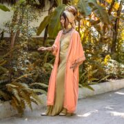 Misty Enchantment Long Velvet Kimono Duster Coat - One Plus Size Luxury for Special Events - Image 3