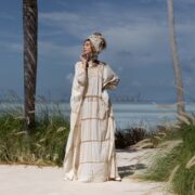 Handmade Crochet Cotton Maxi Kaftan – Boho Beach Cover-Up | Zora