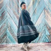 Handmade Patchwork Cotton Duster Cardigan – Boho Festival Kimono | Darbi - Image 9