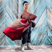 Handmade Patchwork Cotton Duster Cardigan – Boho Festival Kimono | Darbi - Image 9