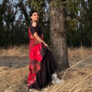 Handmade Boho Tie-Dye Maxi Dress – Cotton Festival Resort Wear | Bailey - Image 5