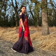 Handmade Boho Tie-Dye Maxi Dress – Cotton Festival Resort Wear | Bailey - Image 2