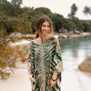 Galaxy Tie Dye Tunic: Handmade Cotton Boho Mini Dress - Image 4