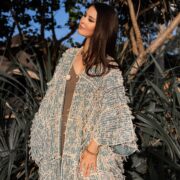 Handmade Crochet Embroidered Cotton Kimono Duster: Boho Resort Wear - Isa - Image 5