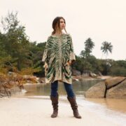 Galaxy Tie Dye Tunic: Handmade Cotton Boho Mini Dress