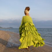 Bali Boho Hippie Maxi Tiered Ruffled Duster Kimono - Erica’s Sisters Reunion Special - Image 3