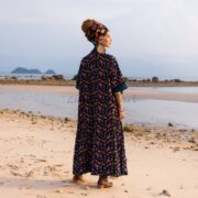 Misty Enchantment Long Velvet Kimono Duster Coat - One Plus Size Luxury for Special Events - Image 3