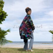 Handmade Tie-Dye Kimono Duster: Boho Festival Beach Coverup - Daxa - Image 3