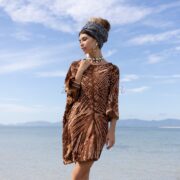 Galaxy Tie Dye Tunic Dress: Boho Oversized Cotton Tee - Image 4