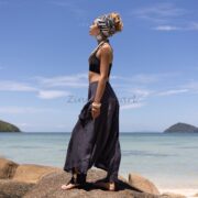 Handmade Raw Cotton Harem Pants: Boho Yoga Lounge Wear - Ira - Image 2