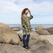 Galaxy Tie Dye Tunic Dress: Handmade Cotton Boho Mini - Image 2