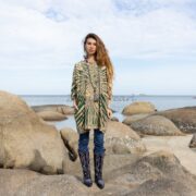 Galaxy Tie Dye Tunic Dress: Handmade Cotton Boho Mini