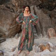 Dakota Jumpsuit - Silky Sophistication: Embrace Effortless Elegance - Cozy, Versatile, and Exquisitely Crafted - A Boho-chic Masterpiece!