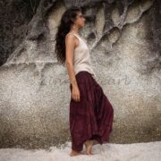 Patchwork Cotton Harem Pants: Boho Festival Yoga Trousers - Spiritu - Image 2