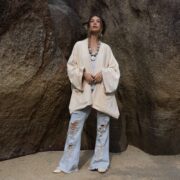 Handcrafted Velvet Kimono Jacket: Boho Chic Style Statement Piece - Mei