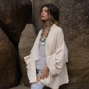 Handcrafted Velvet Kimono Jacket: Boho Chic Style Statement Piece - Mei - Image 4