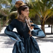 Milla Wedding Dress: Boho Maxi Dress with Ruffled Tiered Skirt - Image 5