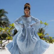 Milla Wedding Dress: Boho Maxi Dress with Ruffled Tiered Skirt - Image 5