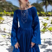 Milla Wedding Dress: Boho Maxi Dress with Ruffled Tiered Skirt - Image 6