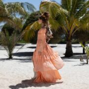 Milla Wedding Dress: Boho Maxi Dress with Ruffled Tiered Skirt - Image 2