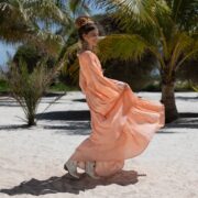 Milla Wedding Dress: Boho Maxi Dress with Ruffled Tiered Skirt - Image 4