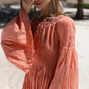 Milla Wedding Dress: Boho Maxi Dress with Ruffled Tiered Skirt - Lucia - Image 6